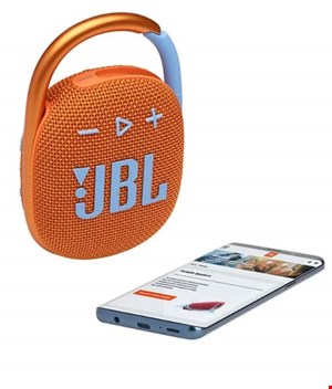 اسپیکر JBL Clip 4 رنگ نارنجی 